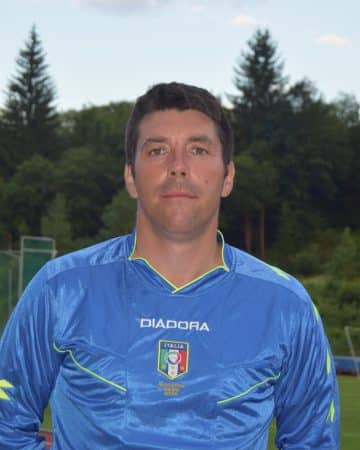 Guido Bonari arbitro di Verzegnis-Cavazzo